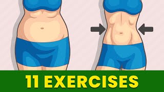 11 Best Standing Exercises (no jumping) Belly Fat Workout To Lose Weight Fast At Home