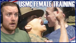 Royal Marine Reacts To What New Female Marine Corps Recruits Go Through In Boot Camp