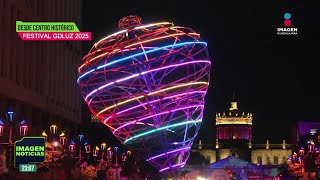 Festival GDLUZ ilumina el centro de Guadalajara | Noticias GDL con Rey Suárez