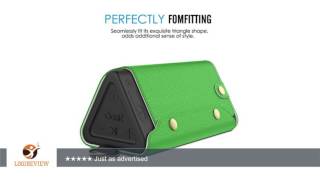 MoKo Carrying Case for OontZ Angle 3, Portable Bluetooth Speaker Cover PU Leather Protective Bag