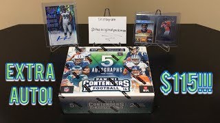 2016 Panini Contenders Football Hobby Box Break #2 - 5 Autos Per Box (Extra Auto!)