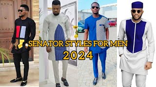 2024 Latest Men Senator Styles | Wedding Senator Styles | Senator outfits for men