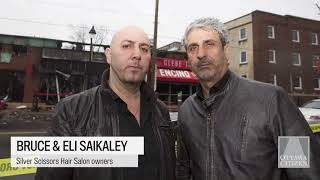 Glebe hair salon owners sees business of 36 years destroyed in fire