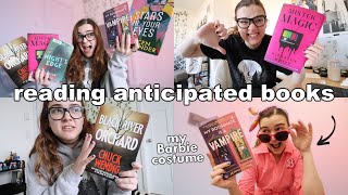 Reading NEW Thriller and Horror Books, and a romance book about vampires 🧛🏻‍♂️🎃🍂 [reading vlog]