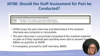 MDS3.0 Section J. Health Conditions Unit 5 Session 1