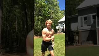 Learning a cork! | Learning a new flip every day series