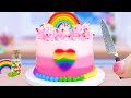 So Lovely Sprinkles Chocolate Cake Recipe 🌸 Best Of Miniature Princess Cake Decorating 💖 Cute Cakes