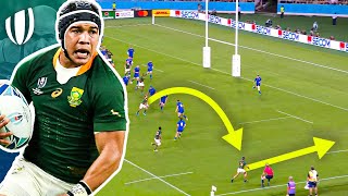 10 unbelievable try scorers scoring their first Rugby World Cup try!