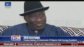 Jonathan Supports Call For Youth Leadership Come 2019