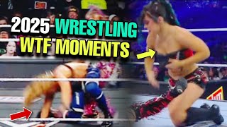 Every WTF Wrestling Moments 2025 Edition | Botch | Wardrobe Malfunctions | INJURIES...