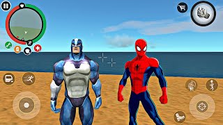 Süper kahraman Örümcek Adam - Süper Kahraman Oyunları - Rope Hero: Vice Town - A