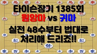 [타이슨장기 1385회] 실전 48수부터 운명의 화투는 벌어집니다!!