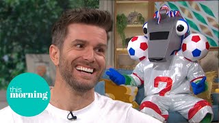 Joel Dommett Introduces Soccer Aid's Masked Winger, But Who Is Behind The Mask? | This Morning