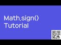 Math.sign() tutorial | JS | CoderNap