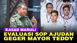 Kasad Jenderal TNI Maruli Evaluasi SOP Ajudan Usai Geger Mayor Teddy 'tameng' Prabowo