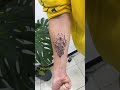 wolf tattoo 7rl needle dotwork tattooartist