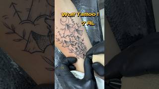 Wolf Tattoo 7RL Needle #dotwork #tattooartist