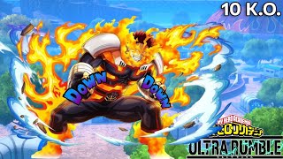 endeavor destroys strike dabi like crazy