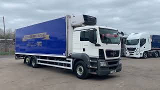 **FOR SALE** 2013/13 MAN TGS 26.320 Sleeper Cab Fridge Truck - Dixon Commercial Exports Ltd