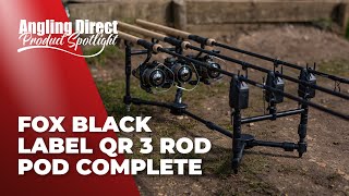 Fox Black Label QR 3 Rod Pod Complete - Carp Fishing Product Spotlight