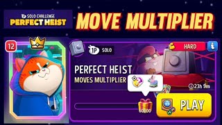 Hard move multiplier solo challenge|60000 points perfect heist solo challenge|match masters