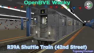 OpenBVE Wacky - R39A Shuttle Train (42nd Street)