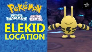 Elekid Location in Pokemon Brilliant Diamond & Shining Pearl