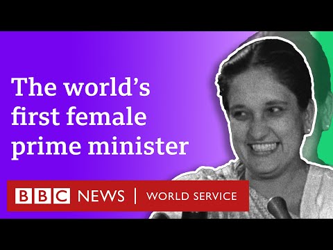 Which country has the world’s first woman prime minister?