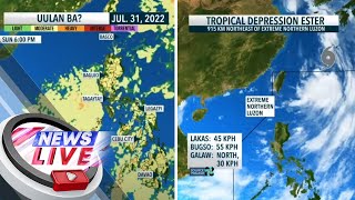 Weather update as of 11:30 AM (July 31, 2022) | News Live