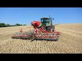 güttler supermaxx® flatspring rollfix and seeder with fendt 724 wox agri services