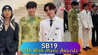 SB19 ARRIVAL AT THE 10TH WISH MUSIC AWARDS