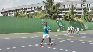 Nitin Kumar Sinha - College Tennis Recruiting Video - Fall  2017