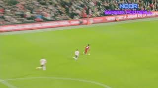 Alisson Becker Assist Mo Salah Against Manchester United 😮