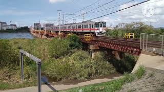 【山陽電車】加古川橋梁(尾上の松側)通過集〝３〟(/･ω･)/