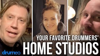 10 Pro Drummers Show Their Home Practice Spaces (Tommy Igoe, Anika Nilles, & More!)