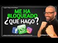 💚 TU EX, te BLOQUEO de WHATSAPP. ¿Qué Hacer?