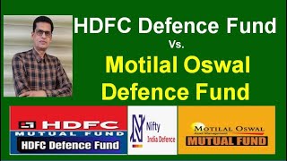 HDFC Defence Fund Vs. Motilal Defence Fund #defencefund #mutualfunds #investment #indexfunds