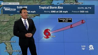 Tropical Storm Alex forms after drenching South Florida