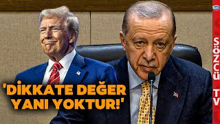 Donald Trump'ın Filistin ve Gazze Açıklamalarına Erdoğan'dan Yanıt! Sessizliğini Böyle Bozdu