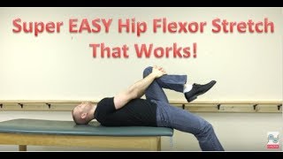 Thomas Stretch - Tight Hip Flexors Stretch Low Back Pain Relief