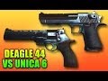 Battlefield 4 Deagle 44 VS Unica 6 - Best Pistols? (Desert Eagle vs Metaba)