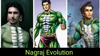 Nagraj Evolution (1990-2021) #RajComics #MultiverseComics #Shorts      #Evolution