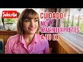 Cuidado! No malinterpretes a tu Ex