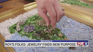 From mother to daughter: Mocksville woman transforms family heirlooms into works of art