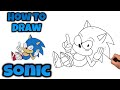 How To Draw Sonic | Sonic X | SONIC DRAWING #drawing #sonic