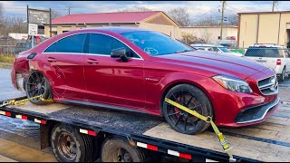 Rebuilding A Totaled CLS63 AMG For A Subscriber! Its Worse than we thought!!