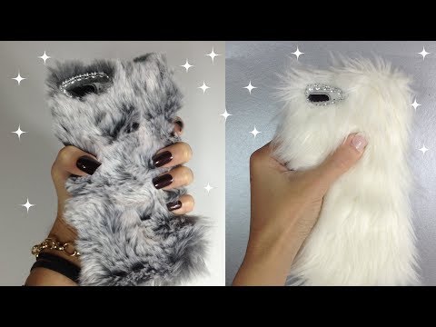 Faux Fur Phone Cases DIY Faux Fur Phone Cases DIY