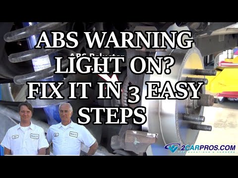 How do I turn off the ABS light?