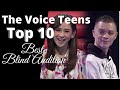 Top 10 Best Blind Audition | The Voice Teens Philippines 2020 | Batch 2