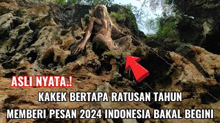 nyata.!orang bertapa ratusan tahun memberi pesan tahun 2024 indonesia bakal begini